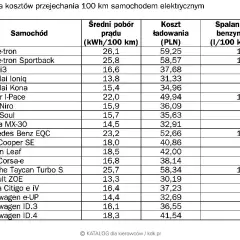 Ile prądu zużywa elektryk? Koszty 100 km i realne oszczędności