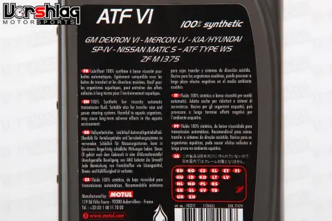 Motul ATF VI: Jak wybrać idealny olej do automatu? Porady eksperta