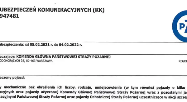 Polisa ubezpieczeniowa PZU nr 1056947481. Dowiedz się, jak sprawdzić swoją polisę PZU, analizując dane ubezpieczającego i pojazdu.