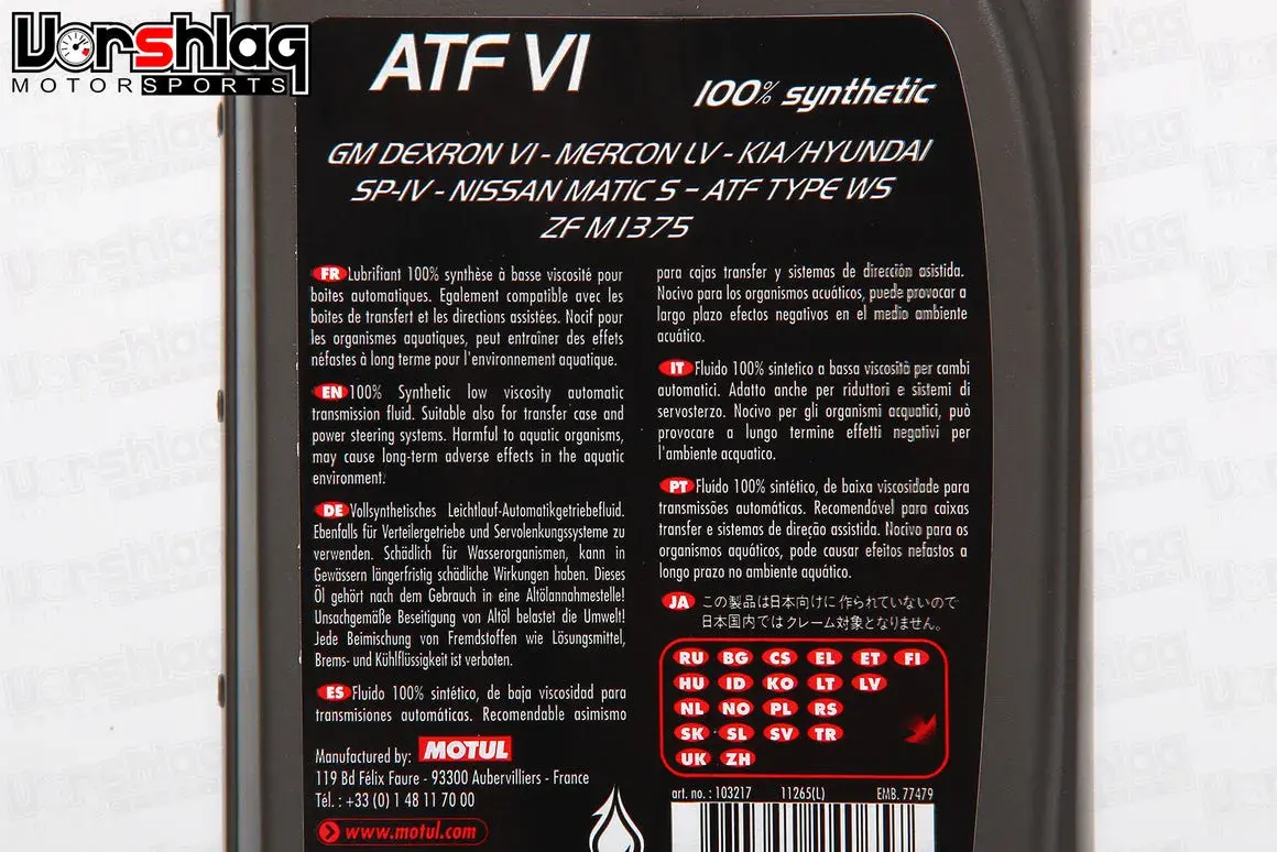 Motul ATF VI: Jak wybrać idealny olej do automatu? Porady eksperta
