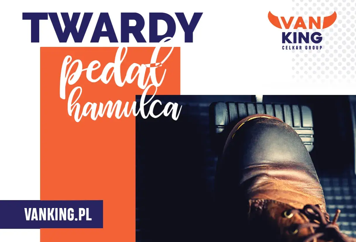 Buty na pedale hamulca, silnik pracuje. Twardy pedał hamulca to znak, że coś jest nie tak. Vanking.pl.