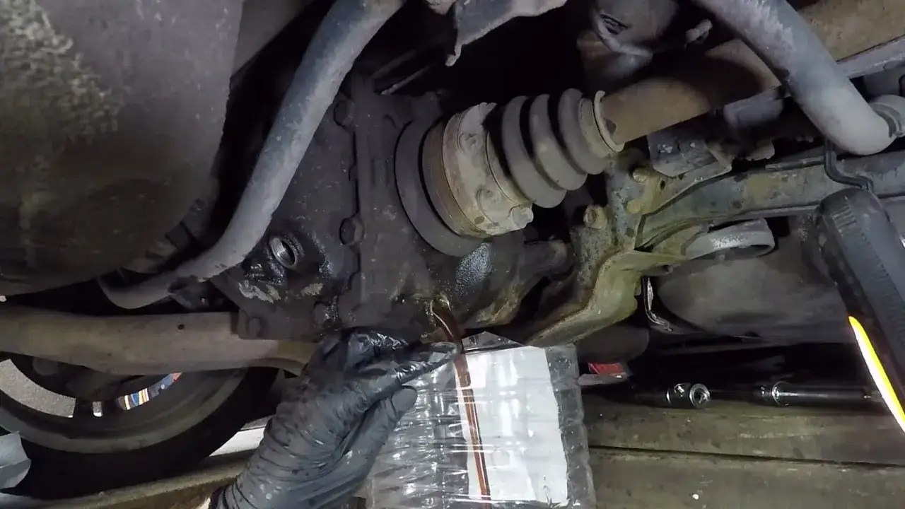 BMW E46 wymiana oleju dyferencjał