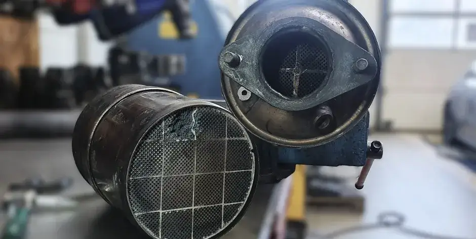 uszkodzony filtr dpf przegrzanie