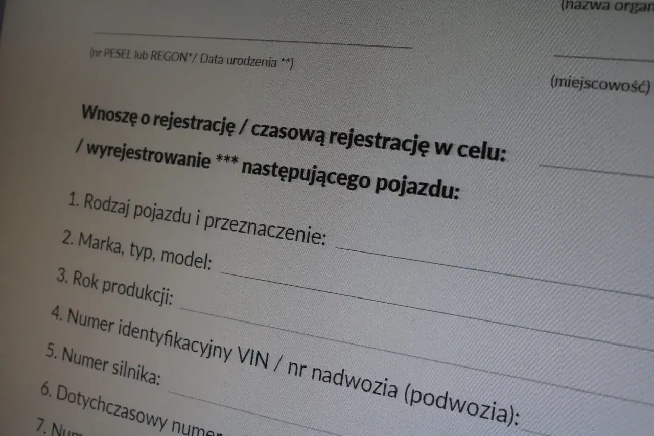 dokumenty do rejestracji samochodu wydział komunikacji