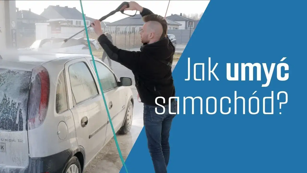 Przygotowanie samochodu do mycia na myjni bezdotykowej