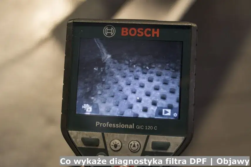 Diagnostyka filtra DPF komputerem