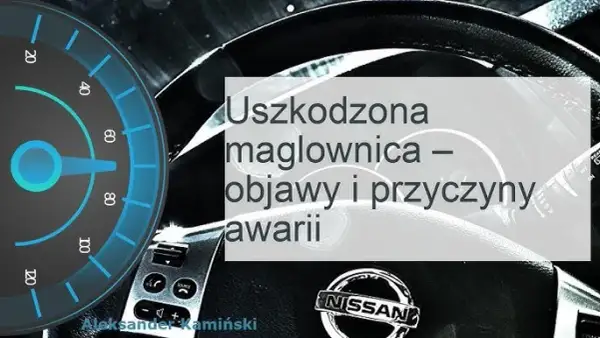 Luz na maglownicy: objawy, przyczyny, naprawa. Czy Twoje auto jest bezpieczne?