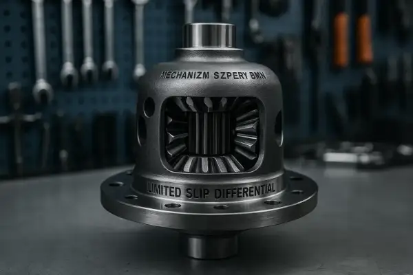 Mechanizm szpery BMN, czyli dyferencjał o ograniczonym poślizgu, to kluczowy element układu napędowego.